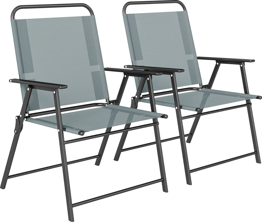 Outsunny scaun pliabil compact pentru terasă | Aosom Romania