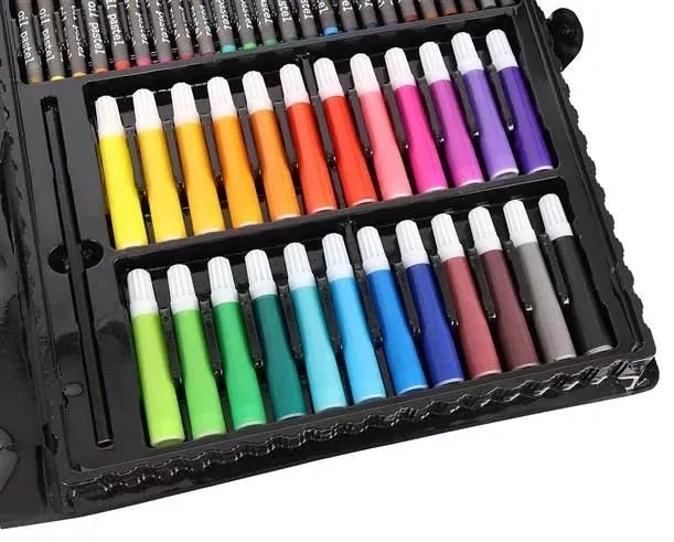 Kit de artă creativă într-o servietă practică - 168 buc - MAALEO