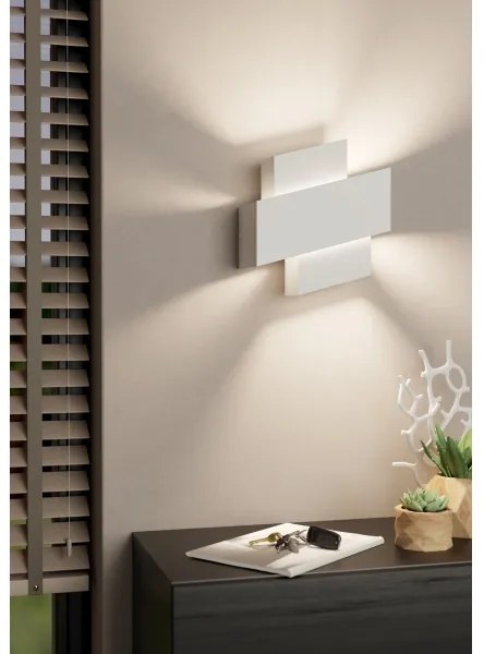 Aplică TIMPAROSSA 1xE27/40W/230V albă Eglo 900525