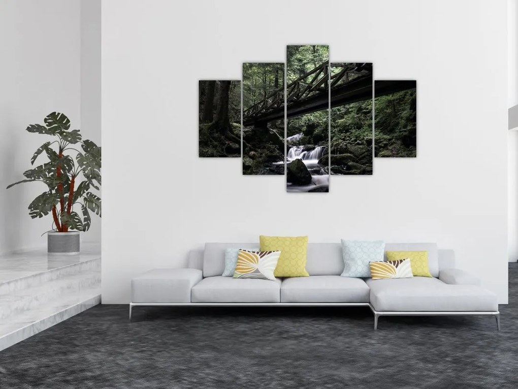 Tablou din pădurea neagră (150x105 cm)