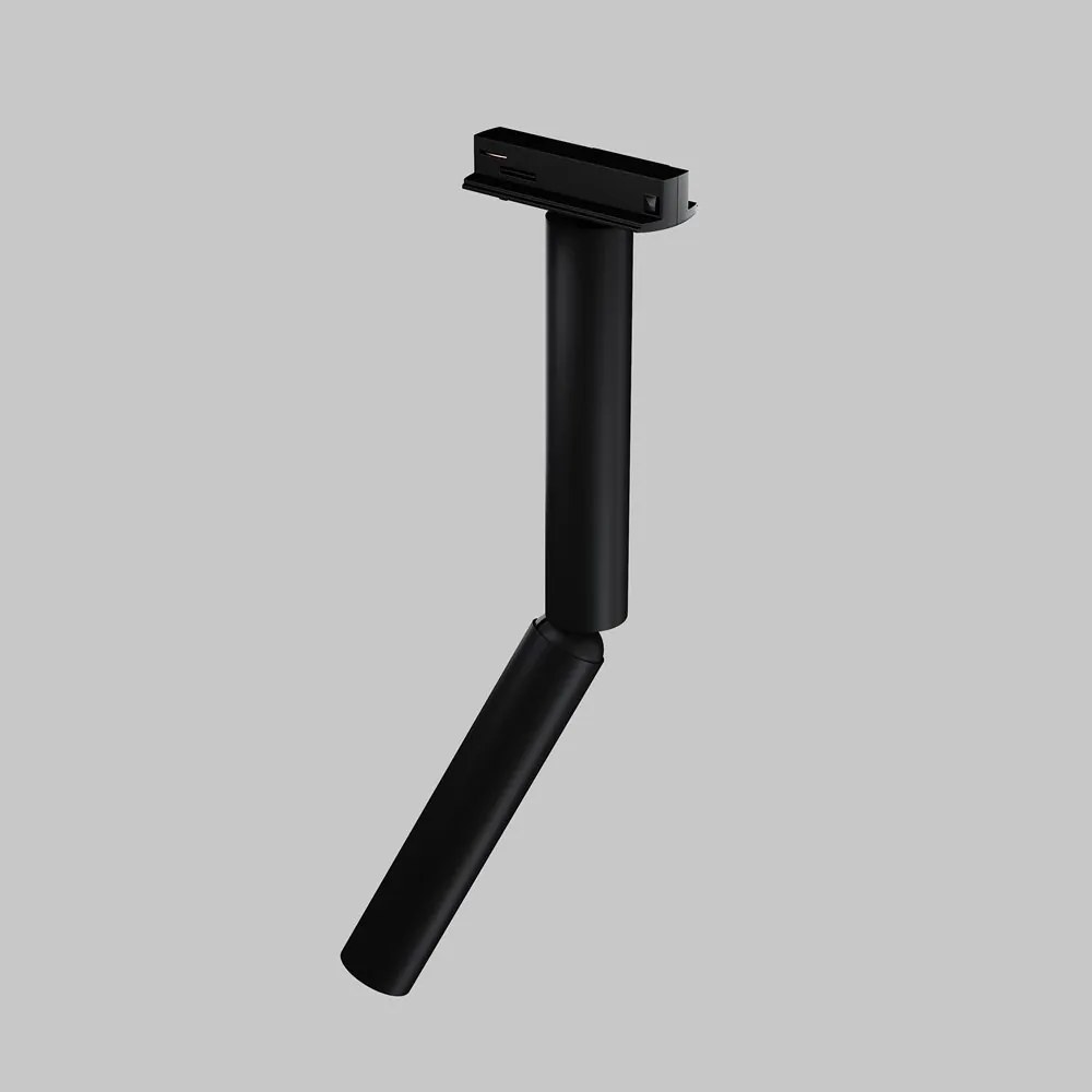 Spot LED, accesoriu pentru sinele monofazate Unity, Dual negru
