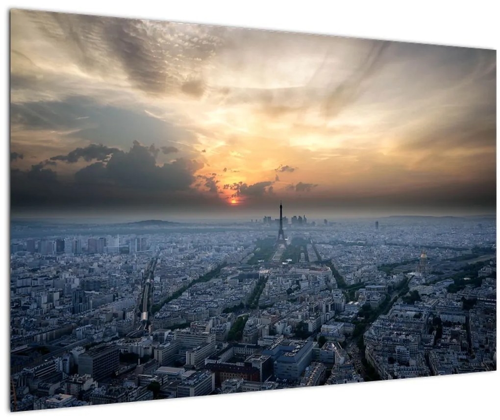 Tabloul - Paris din înâlțime (90x60 cm)