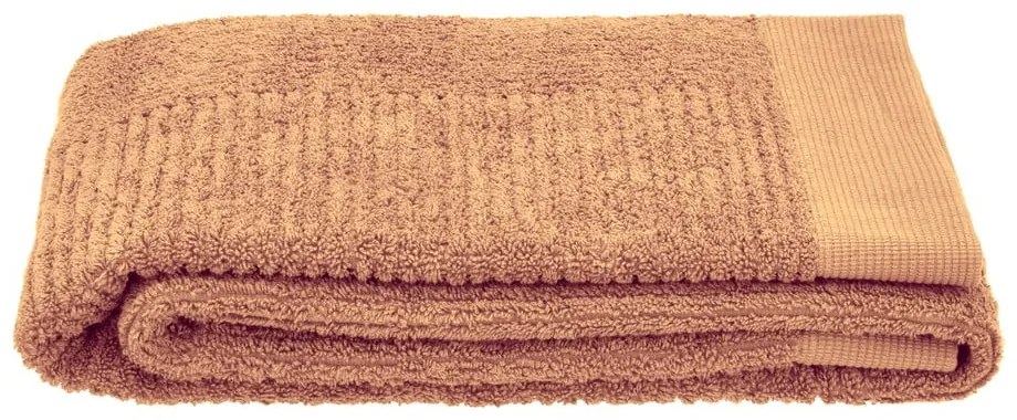 Prosop galben din bumbac din frotir 70x140 cm Classic – Zone