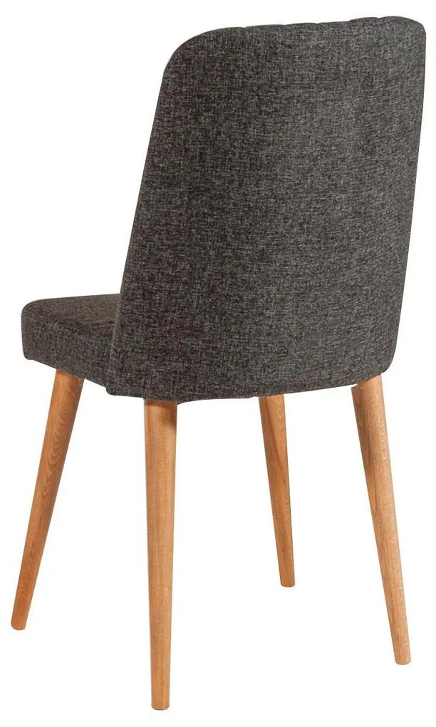 Set mobilier sufragerie Bimuvo 5 (pin atlantic + alb + antracit) (pentru 4 persoane). 1095053