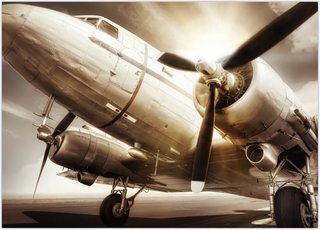 Tablou - Avion (70x50 cm)
