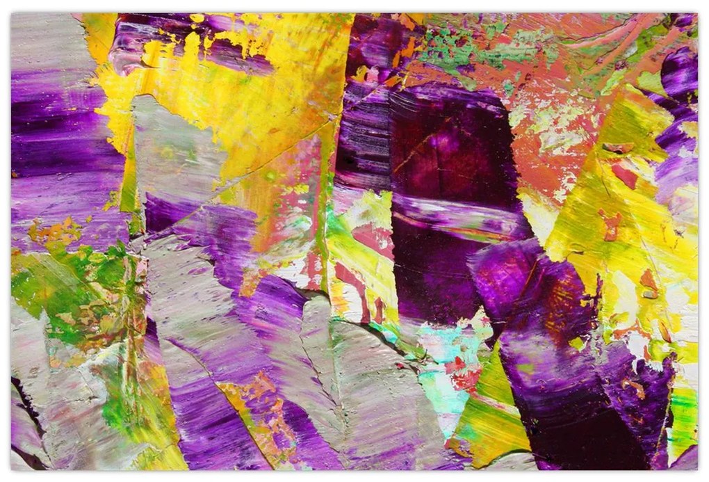 Tablou cu abstracție - pictura (90x60 cm)