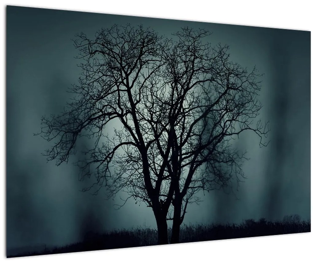 Tablou copaci în eclipsă (90x60 cm)