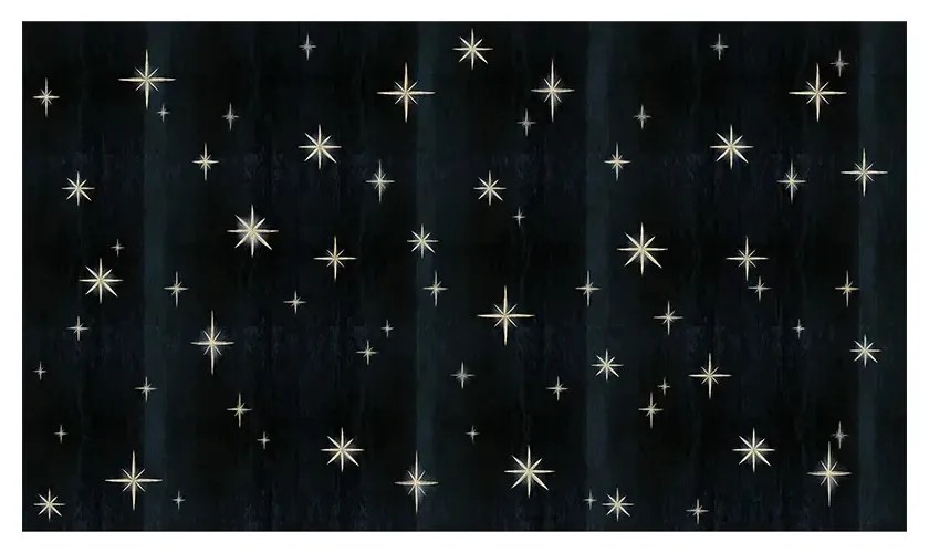 Tapet VLAdiLA Stars black 520 x 300 cm