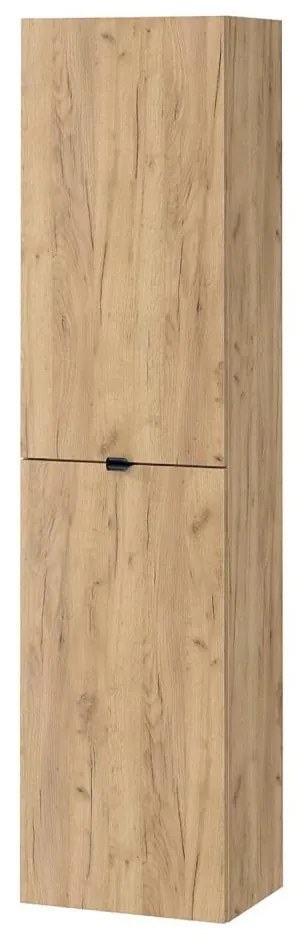 Cersanit S598-049-DSM - Dulap de baie suspendat MALIKA 160x40 cm, stejar