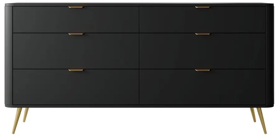Comodă Ovenia O4  (negru). 1099602