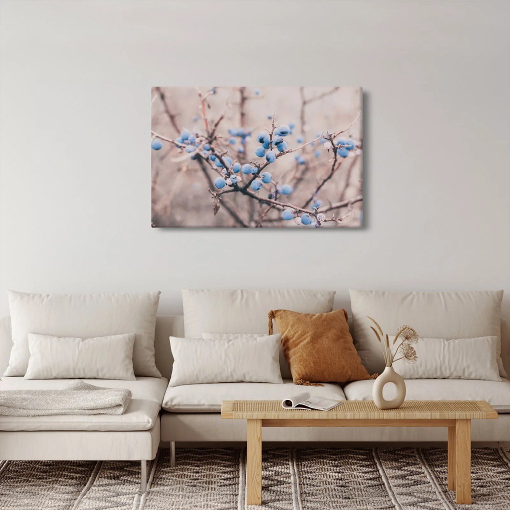 Tablou cu fructe pe tufiș (90x60 cm)
