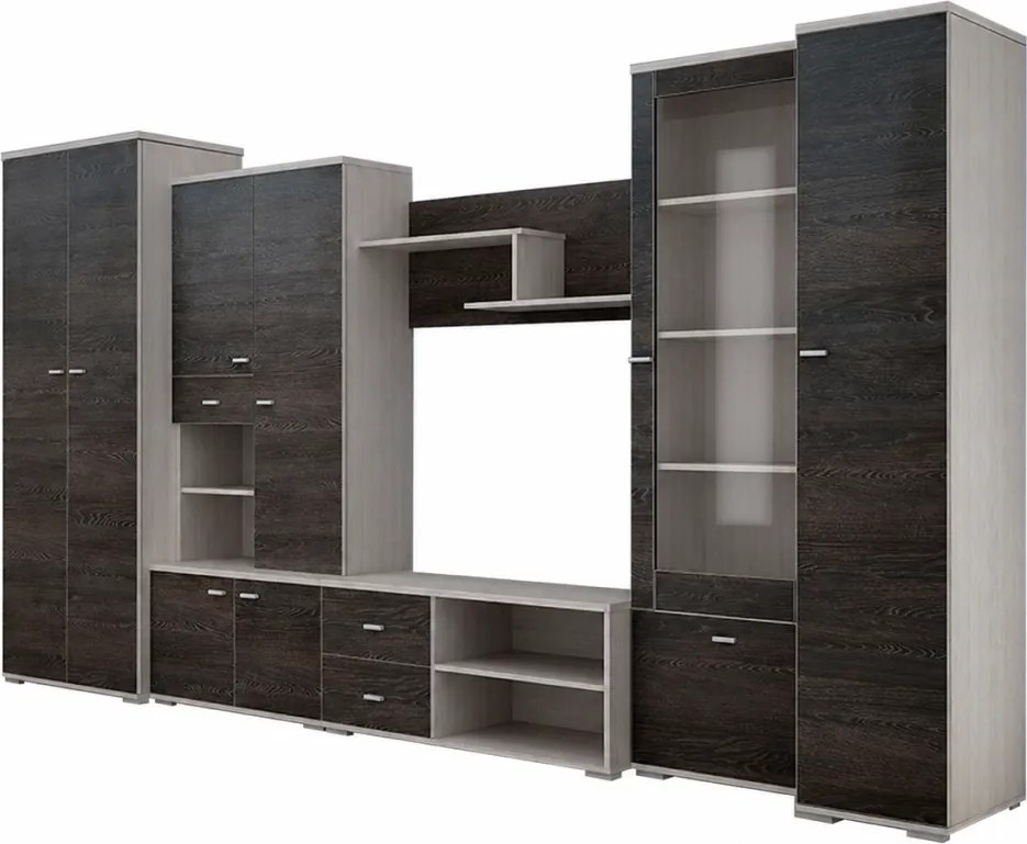Mobilier living, frasin/stejar american, ARS