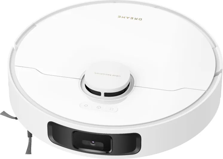 Aspirator robot Dreame L10s Plus RLL42SD, 7000 Pa, 5200 mAh, 60 W, Pana la 145 m², Statie de incarcare si golire automata, Autonomie de 155 minute, Alb