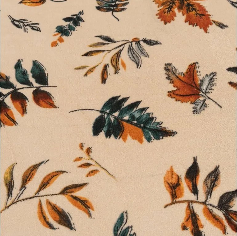 Cearsaf Cocolino microplus cu elastic AUTUMNA 90x200 cm crem