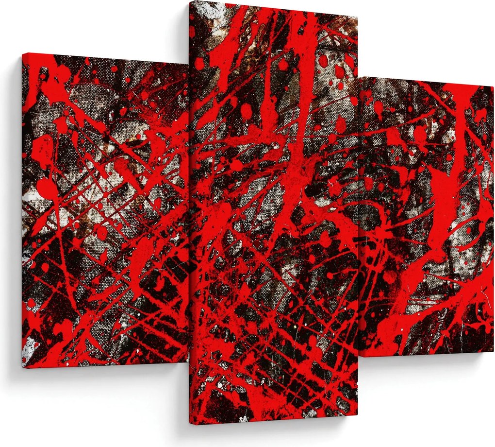 Tablou - Abstracție expresivă (90x60 cm)