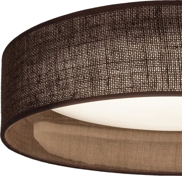 Brilagi - Lampă de tavan cu LED VELVET SIMPLE LED/24W/230V 3000K Ø 45 cm maro
