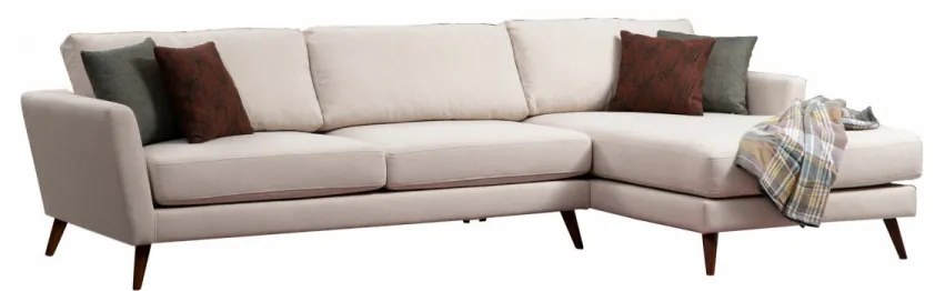 Coltar extensibil Mayorka Corner Large Right ( L3 - Chl ), Bej