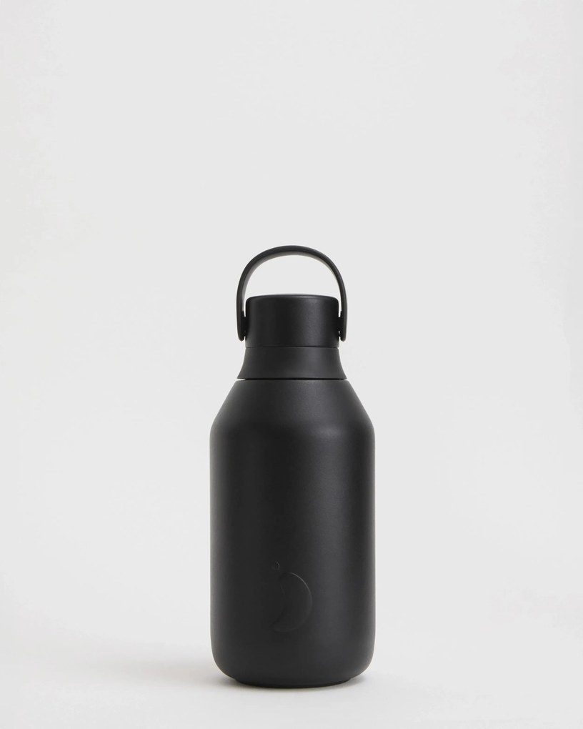 Termos Chilly's Bottles Onyx Black, Seria 3, 350 ml