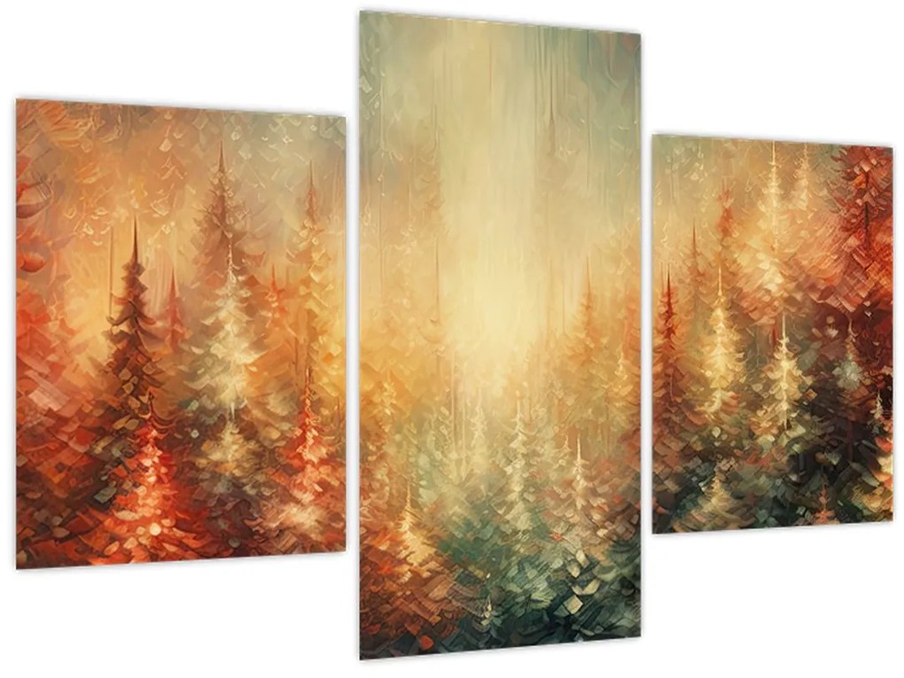 Tablou - Pictura de păduri (90x60 cm)