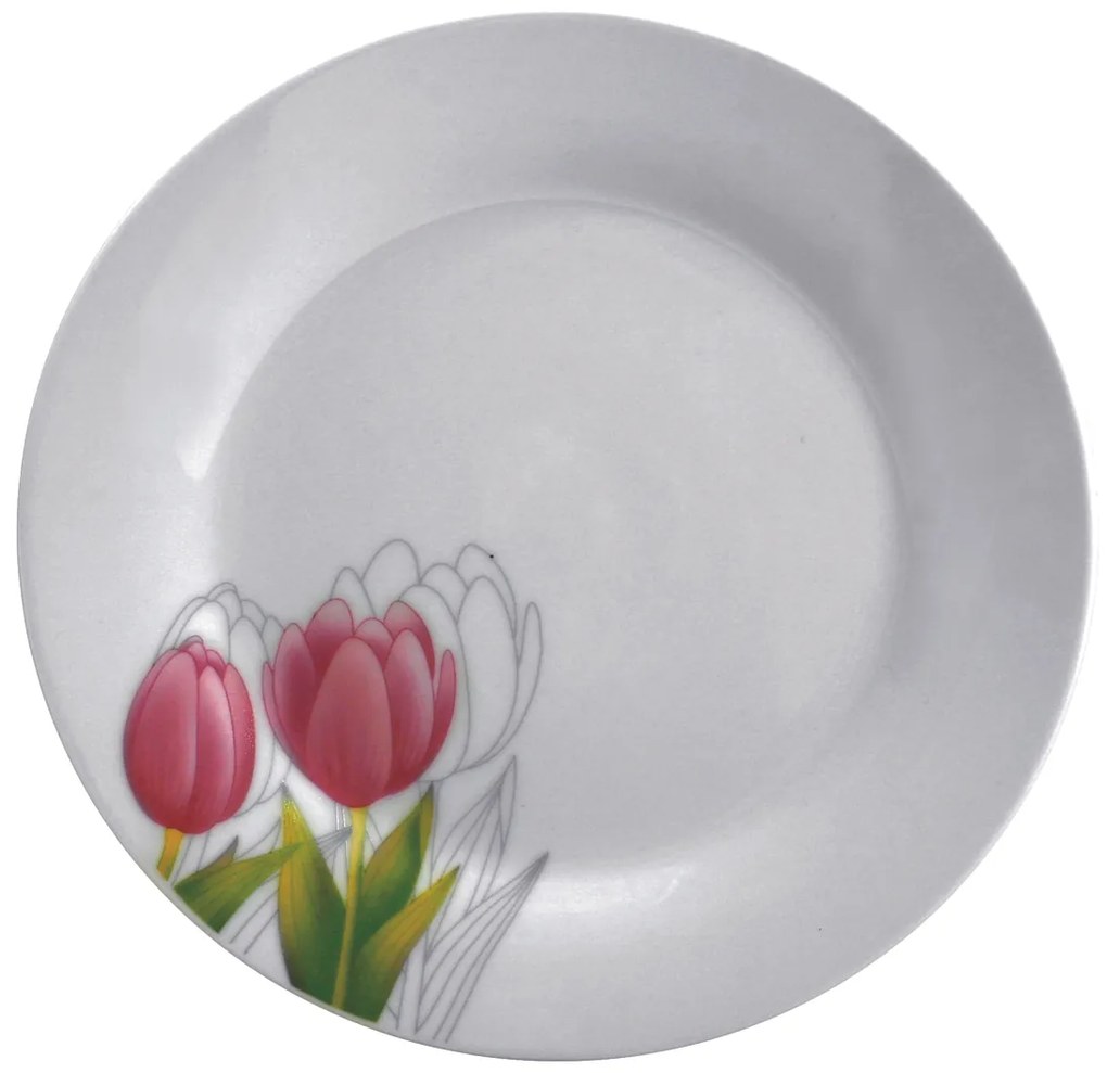 Farfurie plata 23cm, Tulipan
