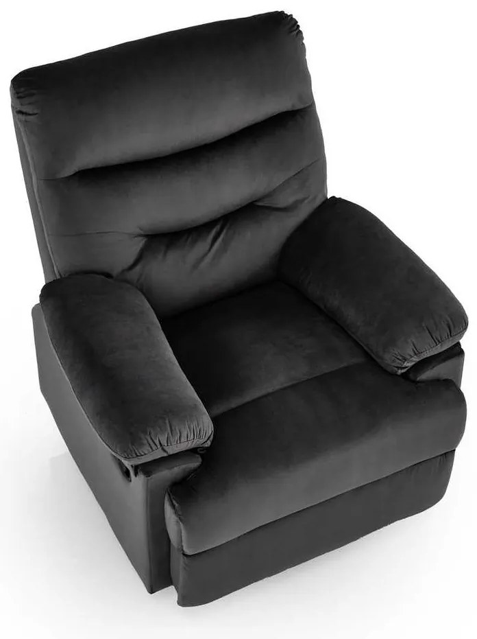 Scaun reclinabil Josh, negru