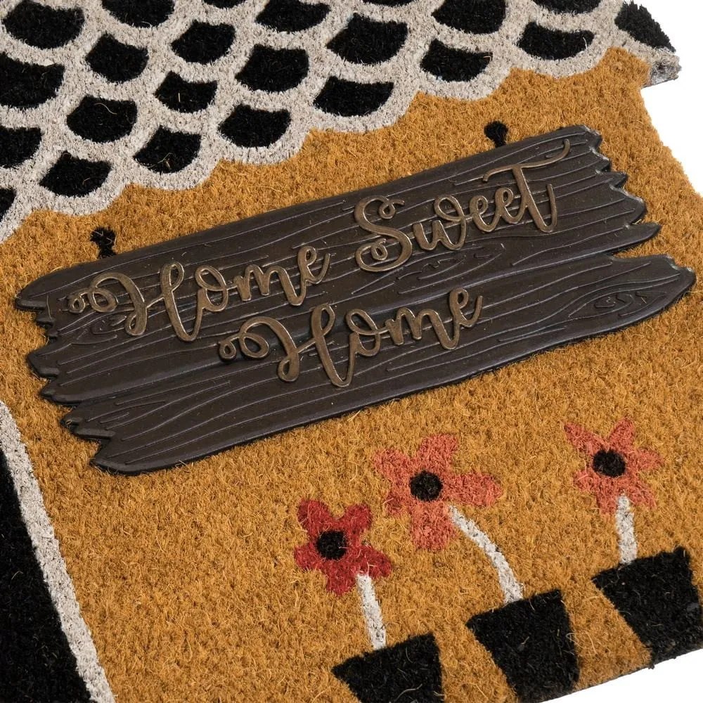 Covoraș de intrare din fibre de nucă de cocos 45x75 cm Villa – Casa Selección