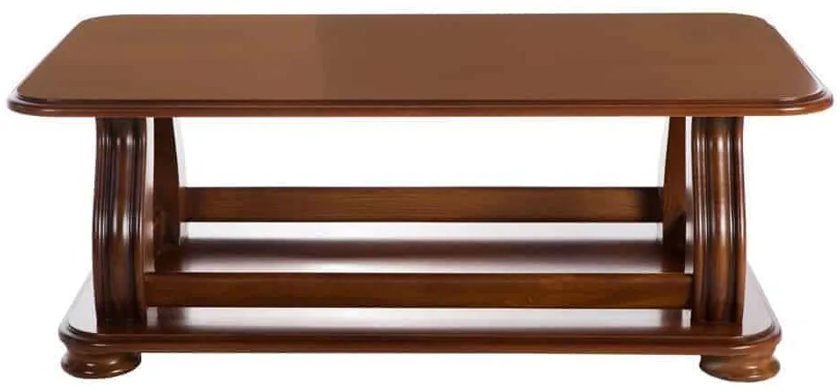 Masa cafea Goldstone lemn masiv 120 × 65 × 45 cm
