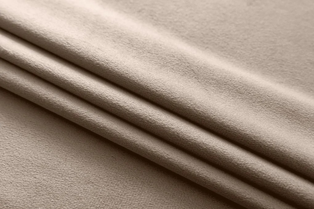 Draperie din catifea opaca bej VELVET 140x250 cm