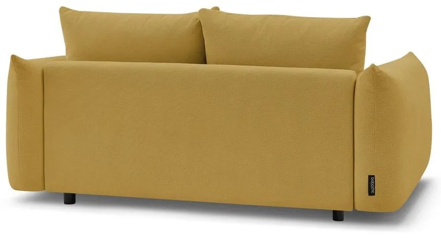 Canapea galbenă 193 cm Ernest – Bobochic Paris