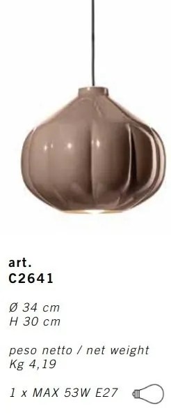 Pendul ceramic design italian realizat manual AFOXÉ Large