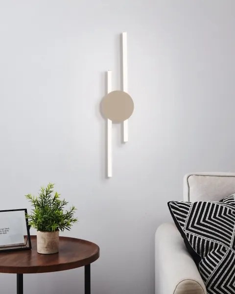 Eglo 902126 - Aplica LED de perete VENTICELLO LED/20W/230V + LED/0,91W bej