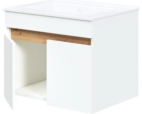 Dulap sub lavoar Puresa 60 cm, alb