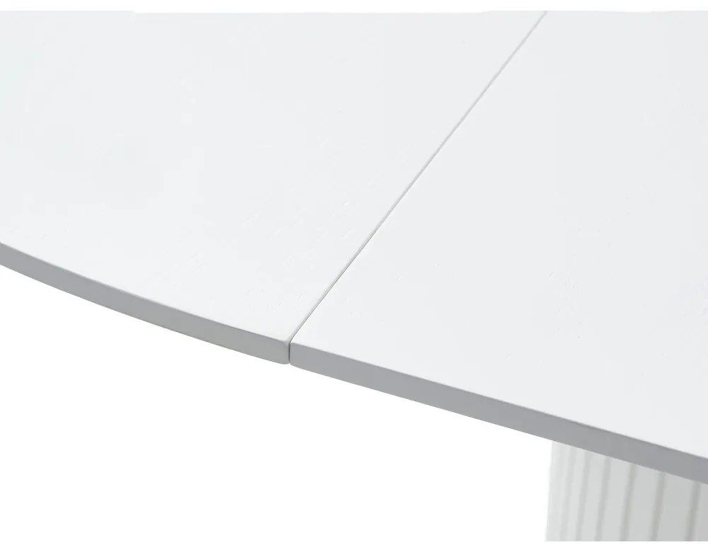 Masă de dining rotundă extensibilă cu blat suplimentar ø 120 cm Nola – Unique Furniture