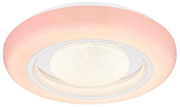 Plafonieră RGBW dimabilă BURRO LED/18W/230V Globo 41369-18 + telecomandă