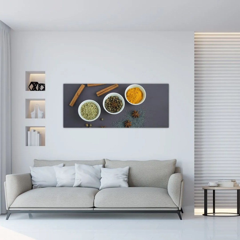 Tablou - condimente (120x50 cm)