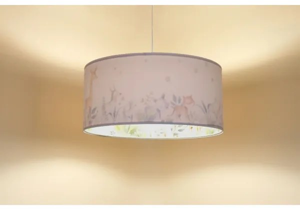 Lustră pe cablu pentru copii SWEET DREAMS 1xE27/60W/230V d. 30 cm