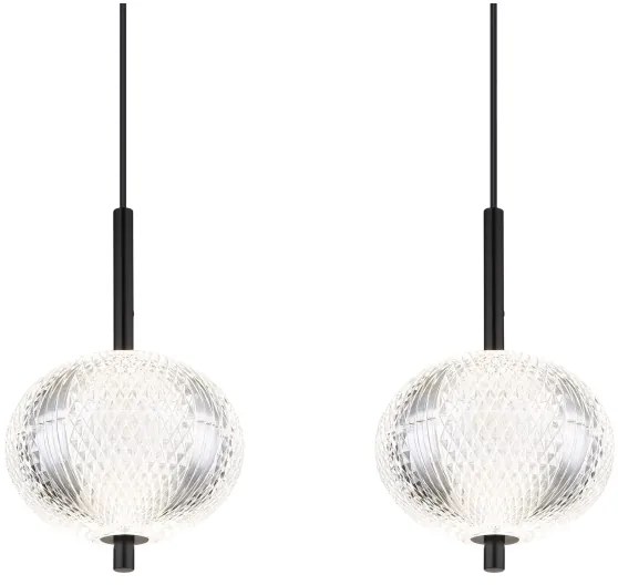 Lustră LED pe cablu Globo 16042-4H AIDA 4xLED/5,75W/230V 3000K/4500K/6500K