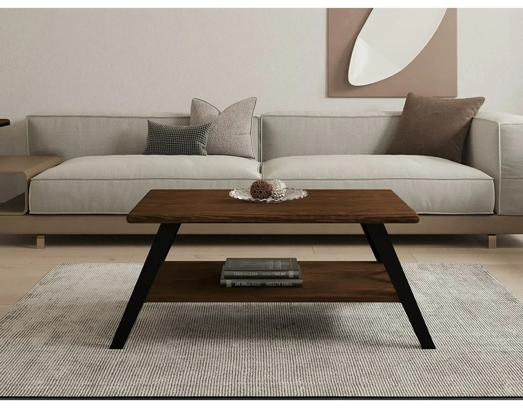 Măsuță de conferință Konik Walnut