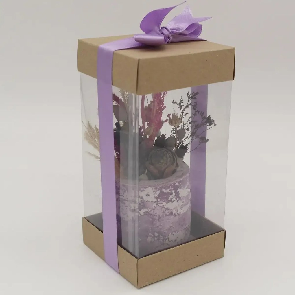 Ghiveci decorativ cu flori artificiale, homs seria A620,17x5.5x9 cm,30361