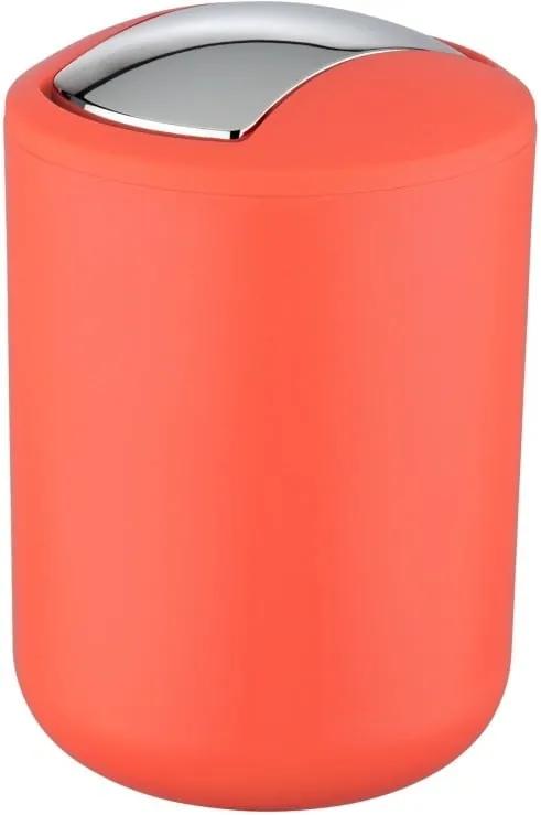 Coș de gunoi Wenko Brasil S, înălțime 21 cm, roșu corai