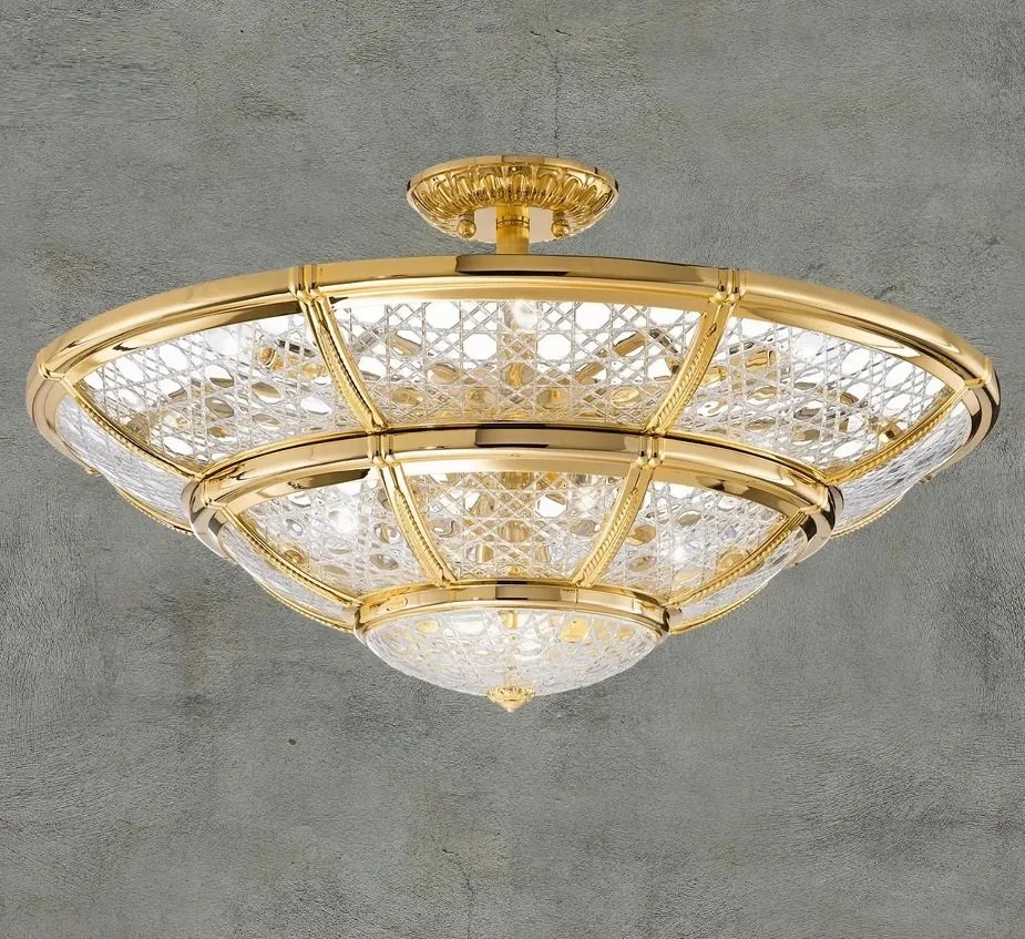 Lustra aplicata eleganta LUX realizata manual Crystal Glass - Giotto