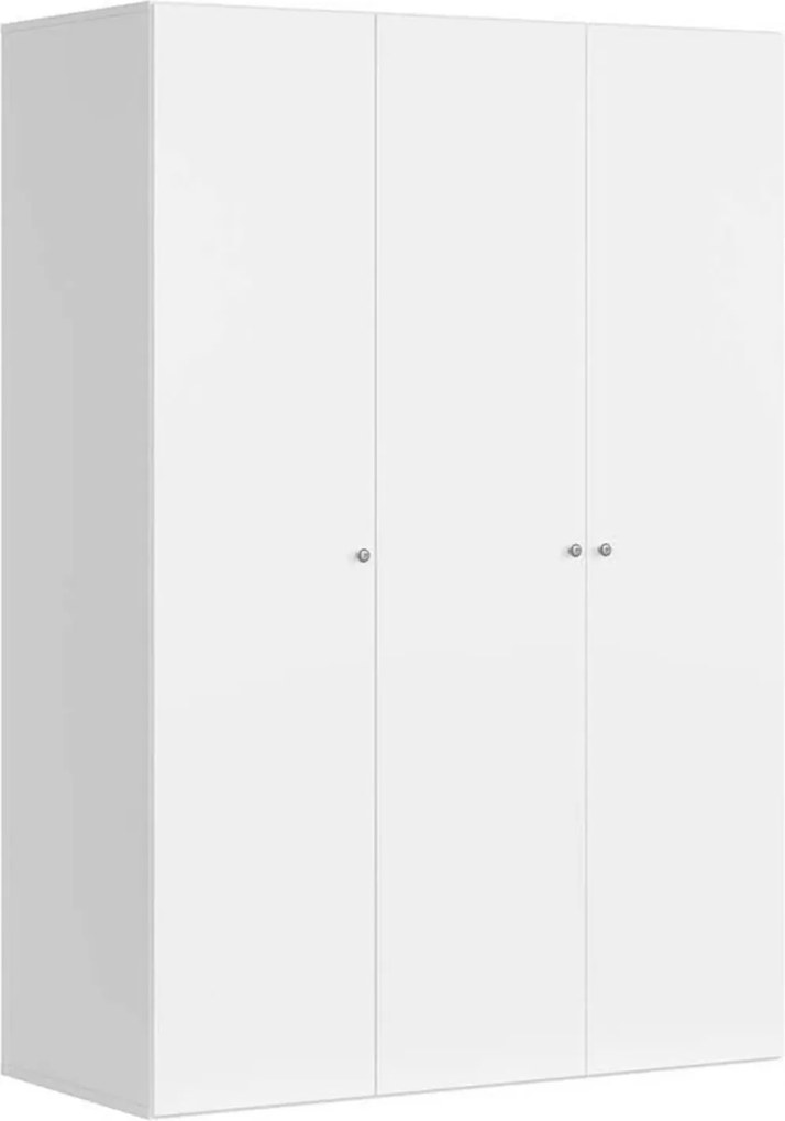 Dulap FLEX, alb, PAL, 150x66x218 cm