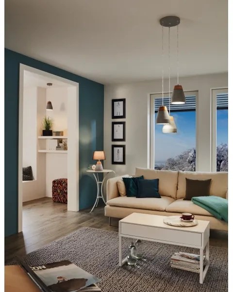 Eglo 95527 - Lampa de masa TAREGA 1xE27/60W/230V