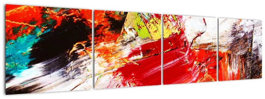 Tablou abstract (160x40cm)