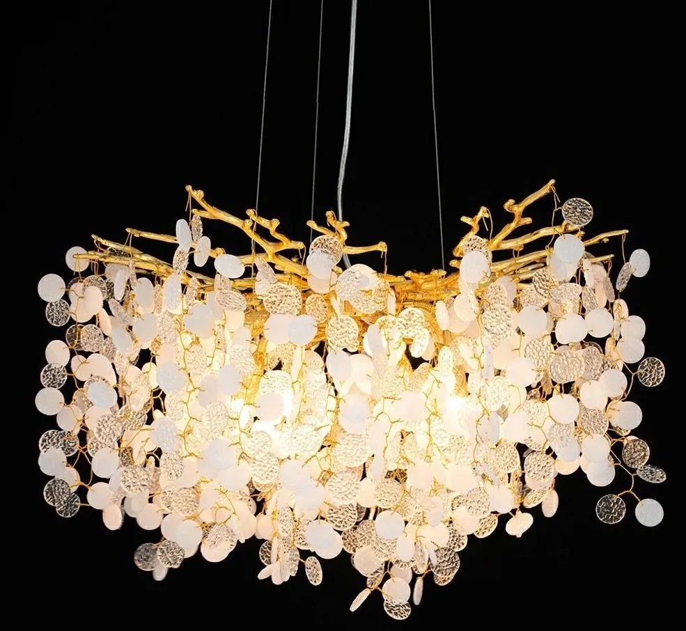 Lustra moderna design deosebit Tree Branches 80 gold