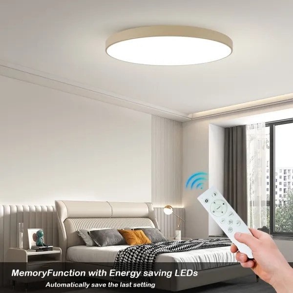 Brilagi-LED Corp de iluminat POOL SMART LED dimabil, 180W, 230V, 120 cm, bej, Wi‑Fi Tuya + telecomandă