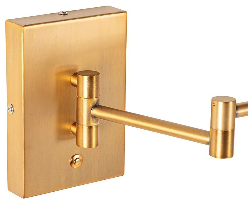 Lampa de perete de design bronz cu LED reglabil - Notia