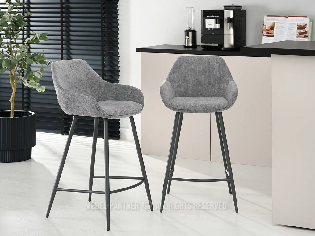 Scaun Miguel (gri + negru). Promo -12%. 1110727