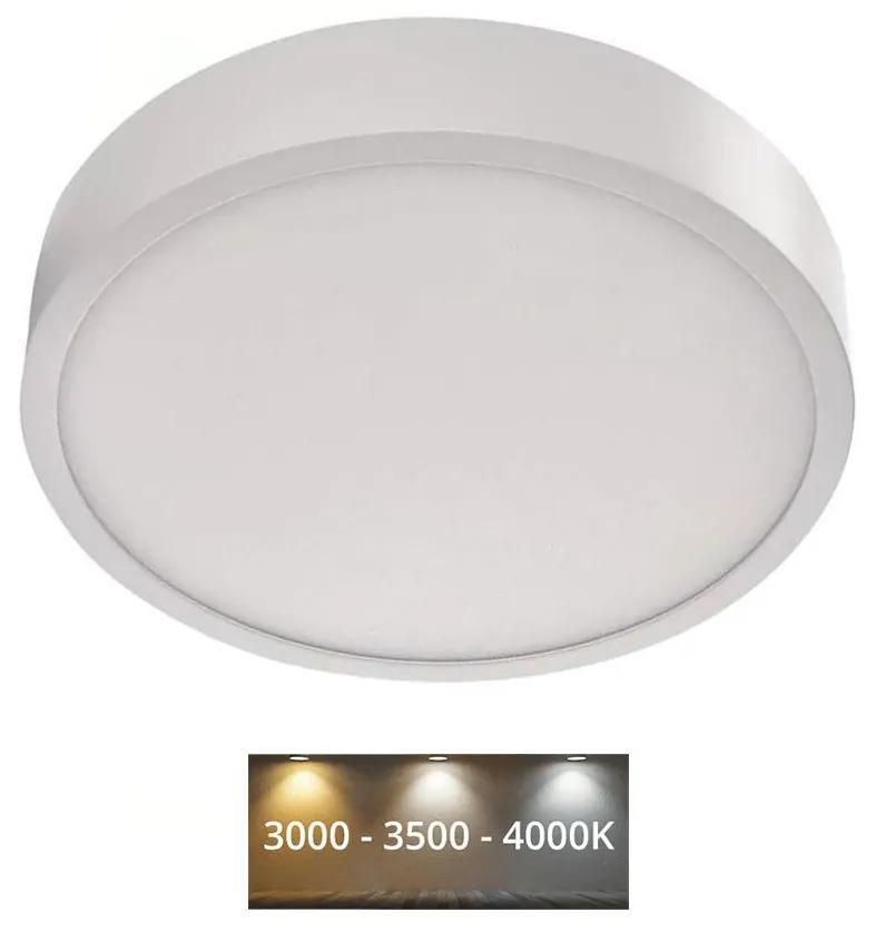 Plafonieră LED/21W/230V 3000/3500/4000K d. 22,5 cm alb