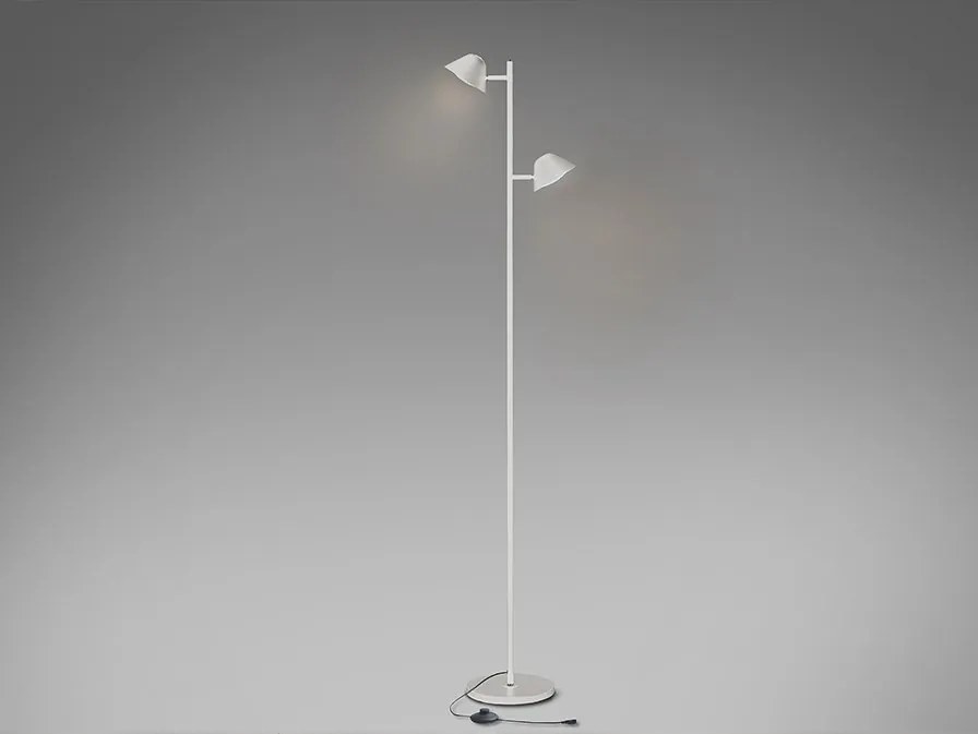 Lampadar/Lampa de podea LED design modern Taros alb